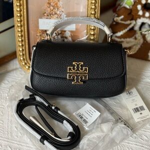 Tory Burch Black Leather Handbag